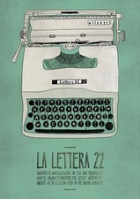 OLIVETTI LETTERA 22 - cm. 31x42 - POSTER formato A3