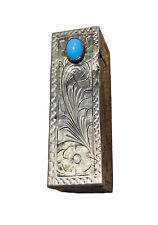 ? PORTA ROSSETTO VINTAGE Argento 800 Epoca Anni 50 OLD LIPSTICK SILVER HOLDER