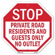 Stop residenti stradali - stop,