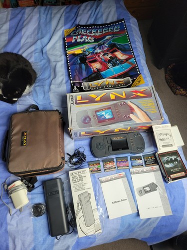 Atari lynx raro bigbox - raro,
