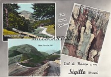 SIGILLO:  3 vedute   cime, boschi e grotte   1965