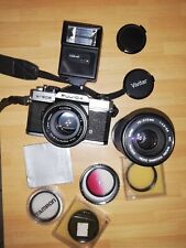 FUJICA ST 605 CON 50MM 1.8 E VIVITAR  70/210 OMAGGIO FLASH E FILTRI VARI