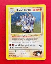 Lotto Carte Pokemon Brock's