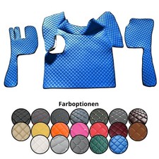 Set tappetini e coprimotore in ecopelle per Volvo FH12 FH16 2002-2012 Manuale