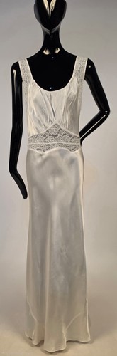 Sexy abito lungo bianco slip - lungo,
