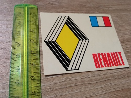 Raro adesivo renault anni 70 - adesivo, '70