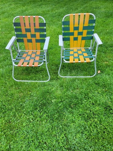 Vintage aluminum lawn - 2, chairs