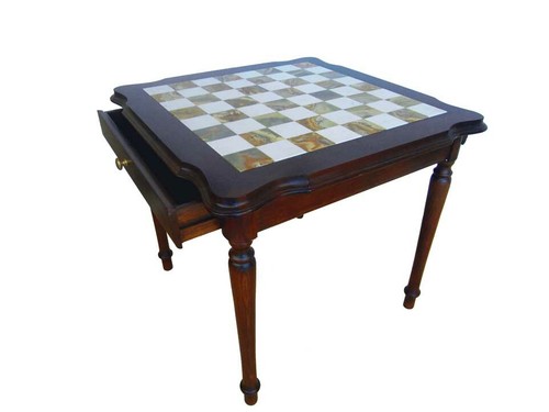 Tavolo legno con - in,