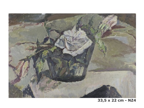 Quadro floreale fiori - fiori, pittore