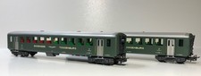 HAG 445 Set di 2 carrozze passeggeri EW 1 delle BT in vernice verde, AC