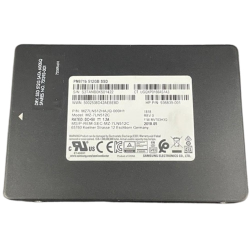 Samsung pm871b 512 5 - 512, 2,5"