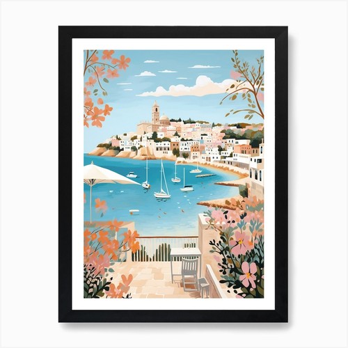 Ibiza spagna illustrazioni - spagna,