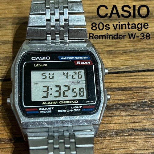 80s vintage casio reminder - vintage,