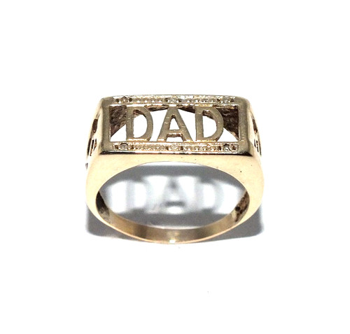Anello uomo oro - da,