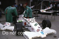 Teo Fabi Toleman TG185 Pits