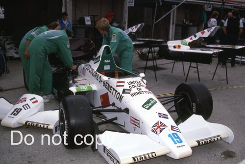Teo fabi toleman tg185 - fabi,