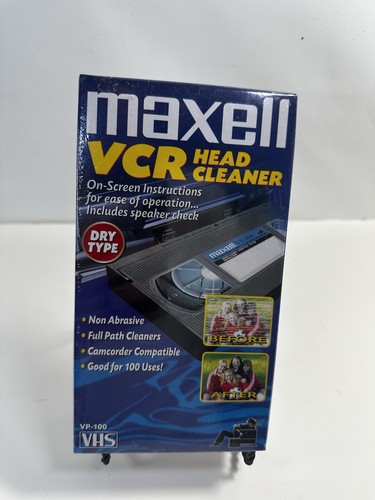 Maxell vcr pulitore testa - maxell,