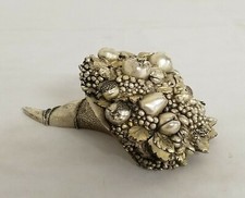 Cornucopia - Resina Argentata