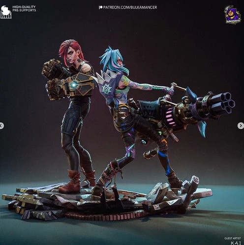 Battle sisters diorama resin - battle,