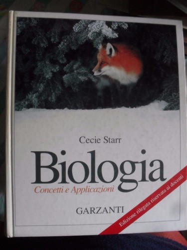 Cecie starr biologia concetti - starr,