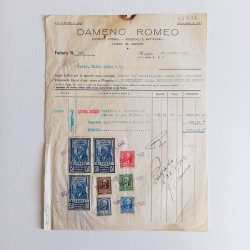1942 dameno romeo - romeo, carboni