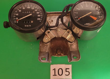 105 STRUMENTAZIONE HONDA VT 500 CUSTOM DEL 1985-1988 km 22881 CON STAFFA