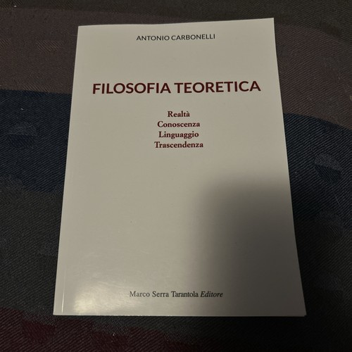 Filosofia teoretica antonio - teoretica,