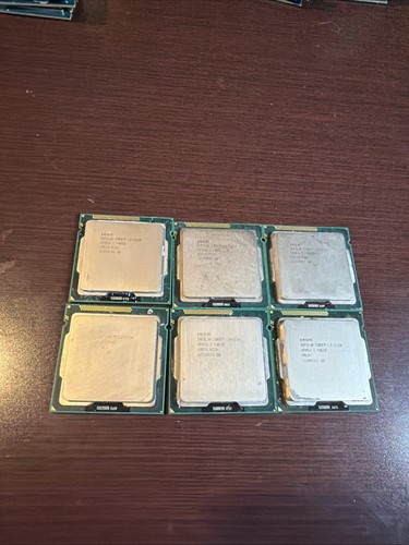 Intel lotto sei processori - lotto,