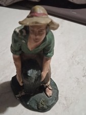 Statuina Personaggio Presepe Milano  Confalonieri  Chialu' In Pasta  Vedi Foto 