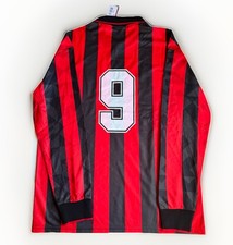 Maglia VAN BASTEN Milan Serie A 1993/94 Long Sleeves N°9 Vintage Retro