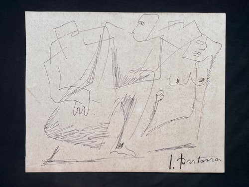 Lucio fontana quadro disegno - fontana,