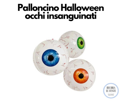 Palloncino halloween occhi - halloween,