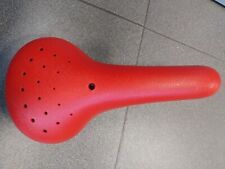 Sella bmx plastica dura lunghezza circa cm 23 rossa