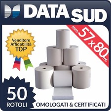 50 ROTOLI TERMICI MM 57x80