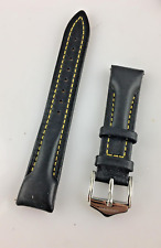 Cinturino Orologio Chronotech 18 mm Semi imbottito Unisex Pelle Fibbia Originale