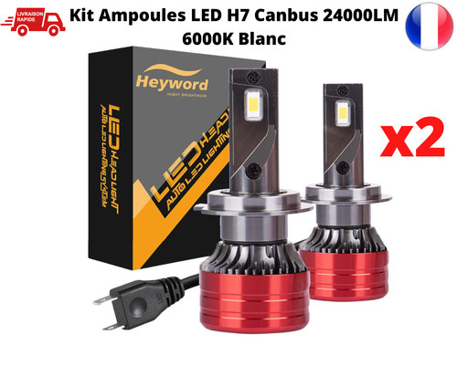 Kit ampoule led ventile - kit, h7
