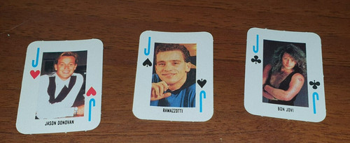Vecchie mini carte da - vecchie,