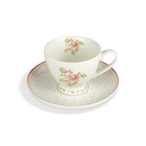 Tazza porcellana con - in,
