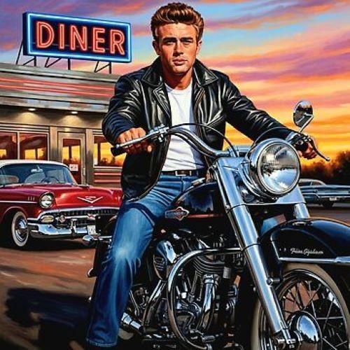 Poster james dean - james,
