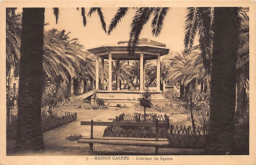 Algérie maison carrée el - -,