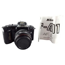 Nikon F-401 AF SLR fotocamera obiettivo Tokina SD 28-70mm 1 3,5-4,5 non testato 