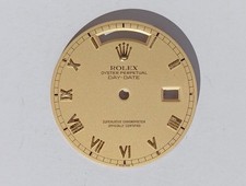 ROLEX Dial Quadrante "T" giallo oro Day-Date 18038 18238 18078 18048 18248
