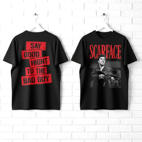 Shirt uomo scarface tony - t-shirt,