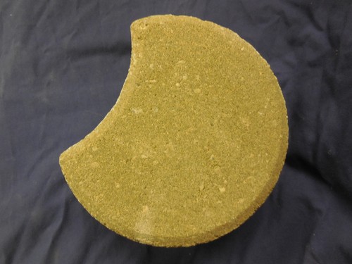 Blocco mattoni mezzaluna patio