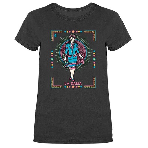 Shirt donna dama loteria - dama,