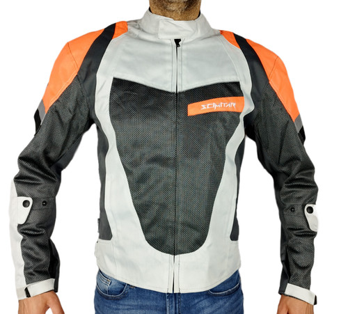 Giacca giubbotto moto estivo