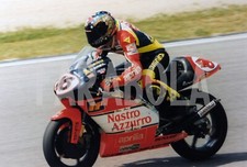 Foto vintage Moto, Valentino Rossi, Aprilia, 1998 stampa 22x15cm