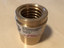 Dado portante dado di sollevamento piattaforma elevatrice RAV Ravaglioli KPS filettatura destra TR40x6 L=65 mm