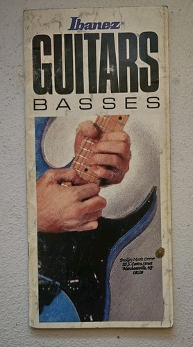 Raro catalogo chitarra ibanez - raro,