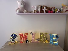 Lampada Notturna In Legno